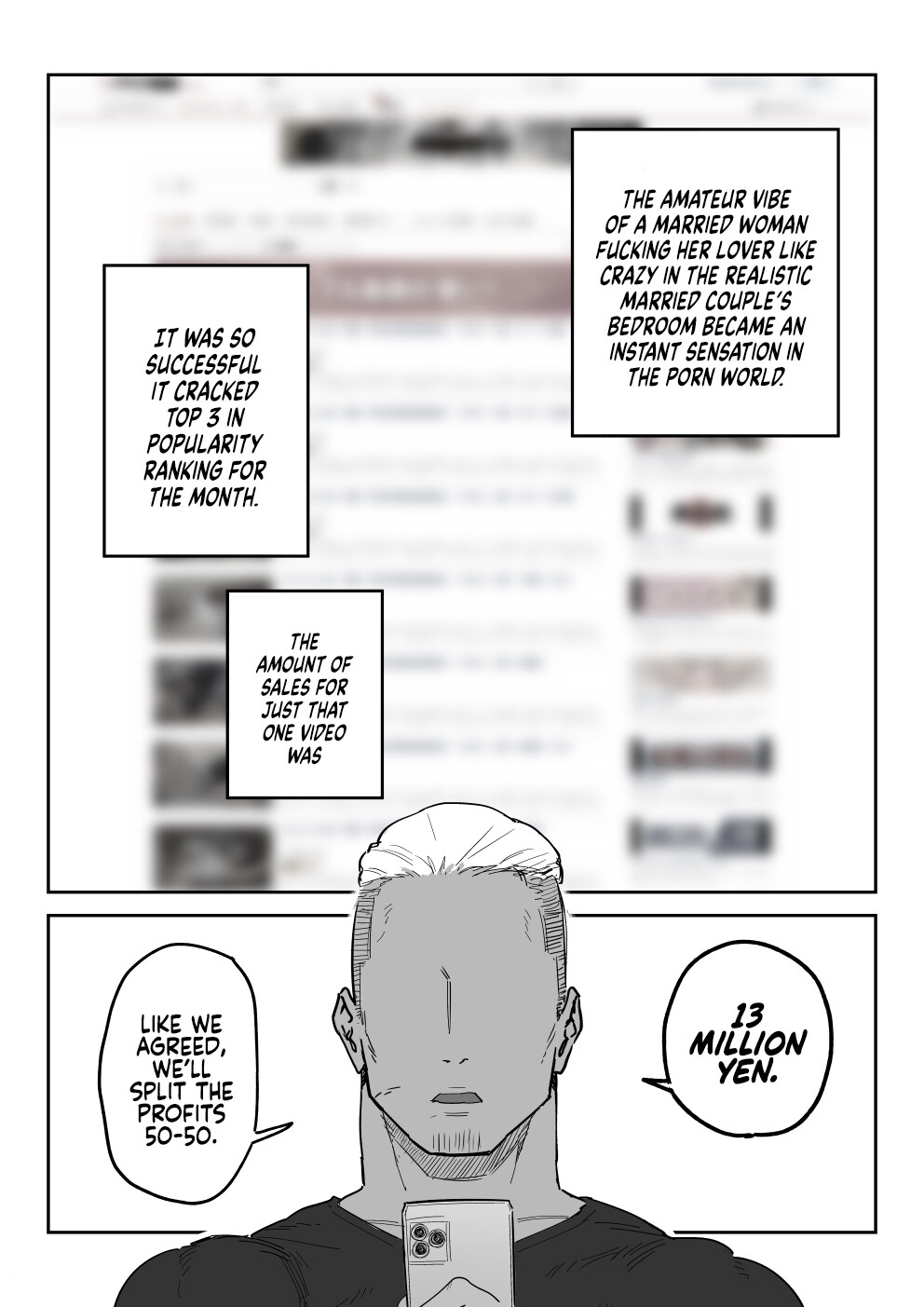 Hentai Manga Comic-Tanesaki Kaori (39) Makes Her Doujin AV Debut in Place of Her Daughter-Read-75